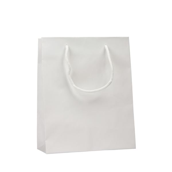 Darčeková taška papierová MODEL 2 biela