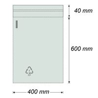 Vrecko so samolepiacou chlopňou 400 x 600 mm (100 ks)