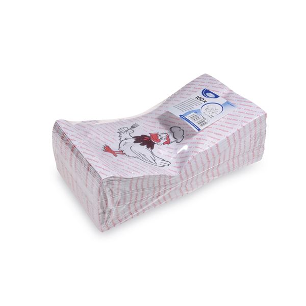 Vrecká na grilované kura MAXI (2vrstvové) (100 ks)