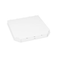 Pizza krabice bielé