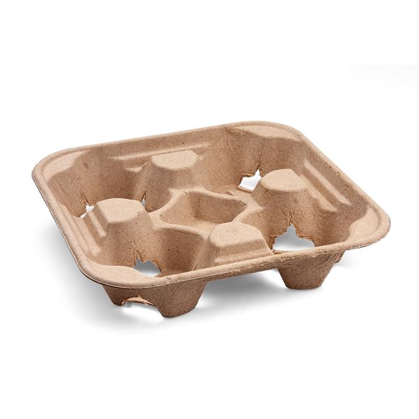 Podnos na 4 tégliky 22 x 22 cm (50 ks)