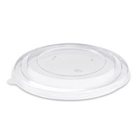 Viečko pre papierovú misku Ø 185 mm - priehľadné (50 ks)