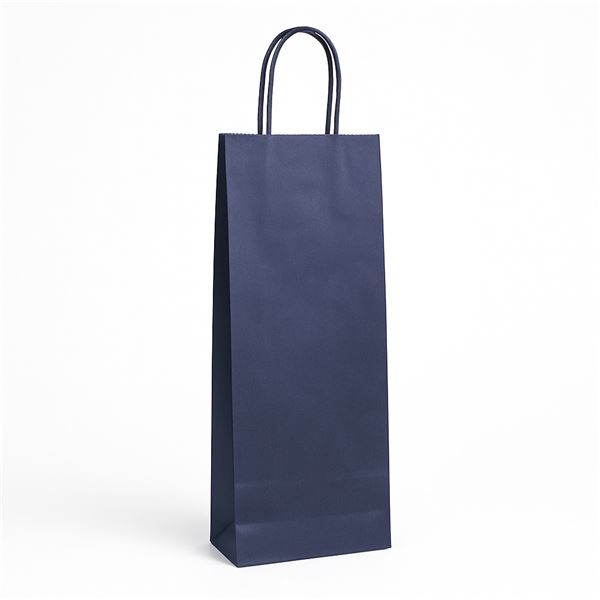 Darčeková taška papierová NATURA LUX hnedá - S