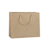 Darčeková taška papierová NATURA LUX hnedá - L