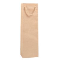 Darčeková taška papierová GLASS NATURA hnedá