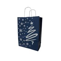 Darčeková taška papierová ALBERO modrá
