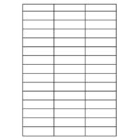 Samolepiace biele etikety 70 x 20mm, A4 (100 ks)