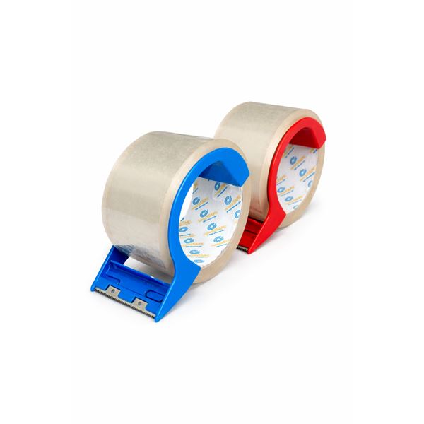 PP lepiaca páska novaTAPE 48 mm x 66 m + modrý odvíjač
