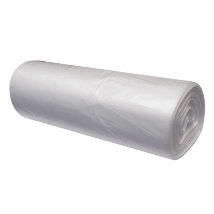 Odpadové vrecia LDPE 120 l, 40 um (25 ks) - transparentné