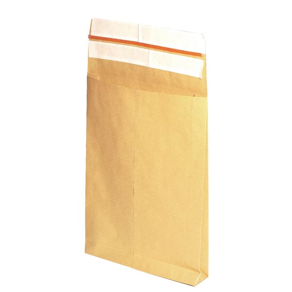 Papierová obálka 350 x 450 x 80 + 100 mm, 2 x lepiaci prúžok