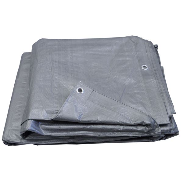 Krycia plachta s okami 8 x 12 m, UV 24 - PROFI