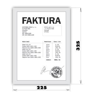 Adresná obálka C4 na doklady formátu A4 - samolep.