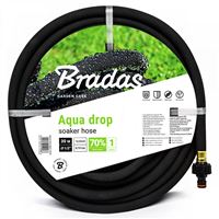 Zavlažovacia hadica AQUA DROP 1/2" čierna - 20 m
