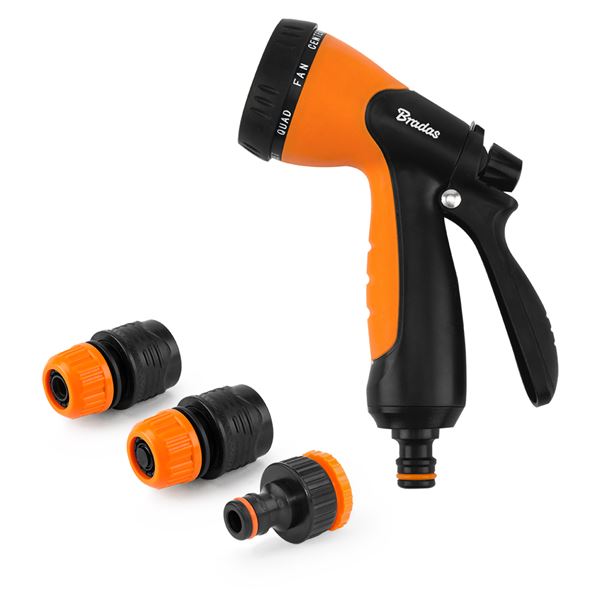 Záhradná pištoľ (sada) BLACK LINE - 8 funkcií