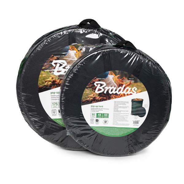 Záhradný kôš s vekom 175 l - samorozkladací